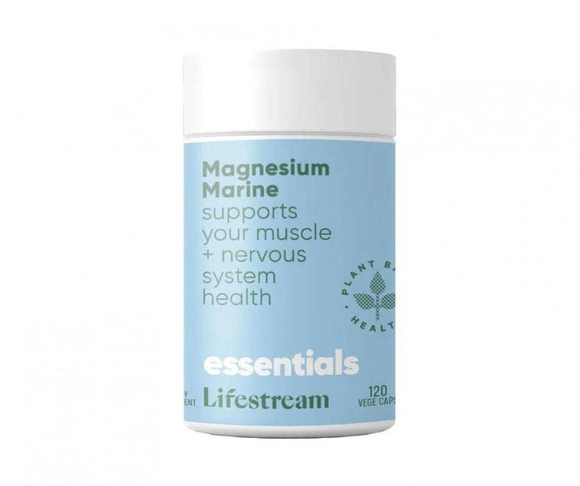 Lifestream Magnesium Marine 120vcaps - The Health Shop