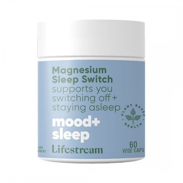Lifestream Magnesium Sleep Switch 60vcaps - The Health Shop