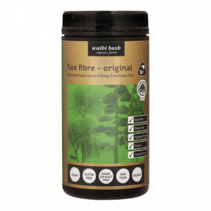 Waihi Bush Flax Fibre - Original 550g - The Health Shop