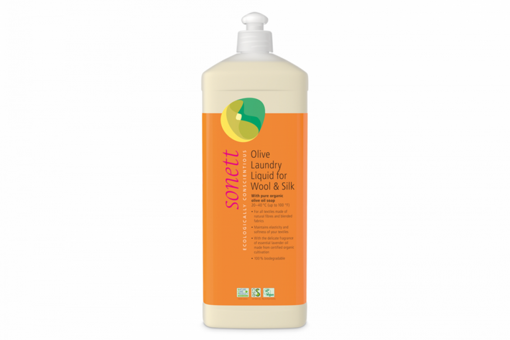 Sonett Olive Laundry Liquid for Wool & Silk 1L - The Health Shop