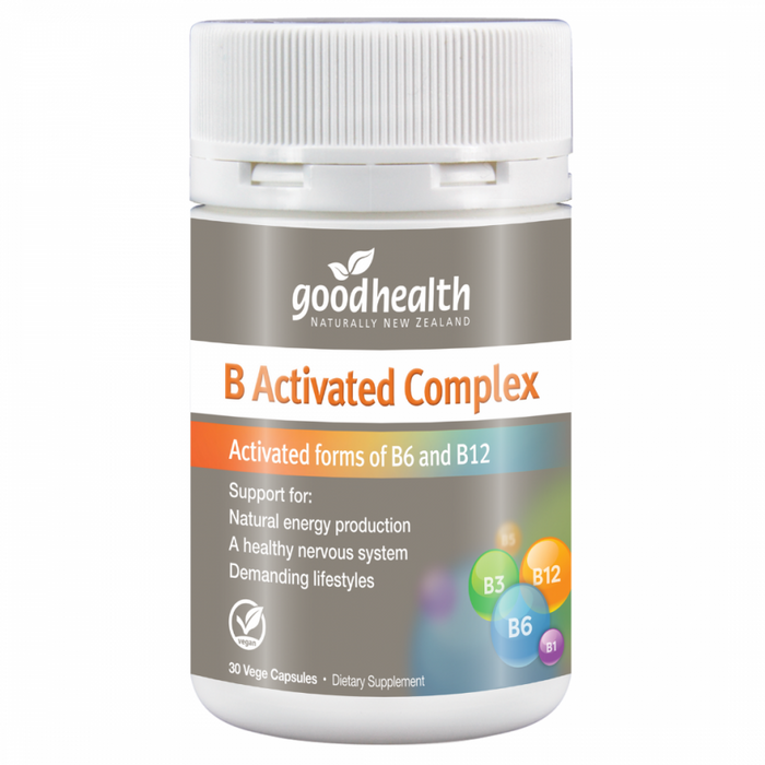 Goodhealth B Activated Complex 30caps - The Health Shop