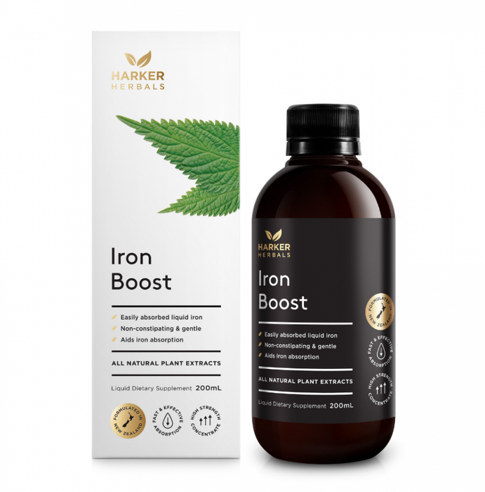 Harker Herbals Iron Boost 200ml - The Health Shop