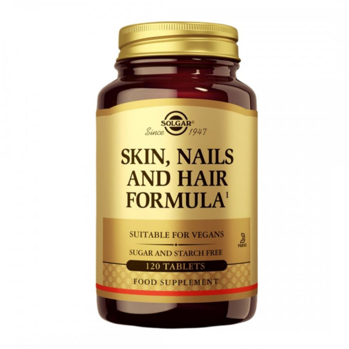 Solgar Skin, Nails and Hair Formula 120tabs - The Health Shop