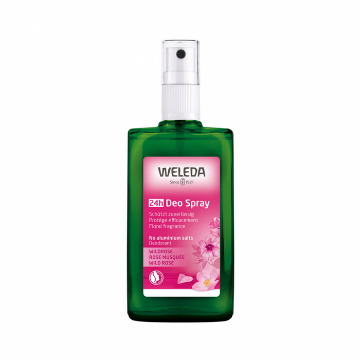 Weleda Deo Spray - Wild Rose 100ml - The Health Shop