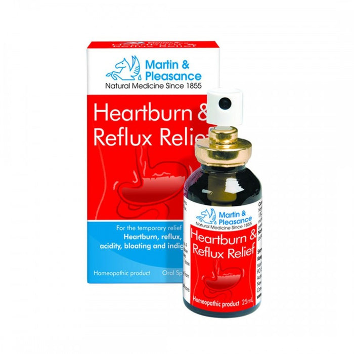 Martin & Pleasance Heartburn & Reflux Relief 25ml Oral Spray - The Health Shop