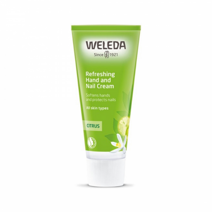 Weleda Refreshing Hand and Nail Cream - Citrus 50ml - The Health Shop
