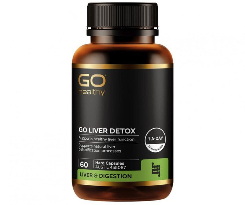 GO Healthy Liver Detox 60vcaps - The Health Shop