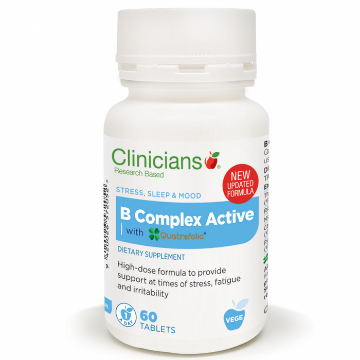 Clinicians B Complex Active 60tabs - The Health Shop