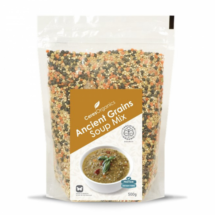 Ceres Organics Ancient Grains Soup Mix Organic 500g - The Health Shop