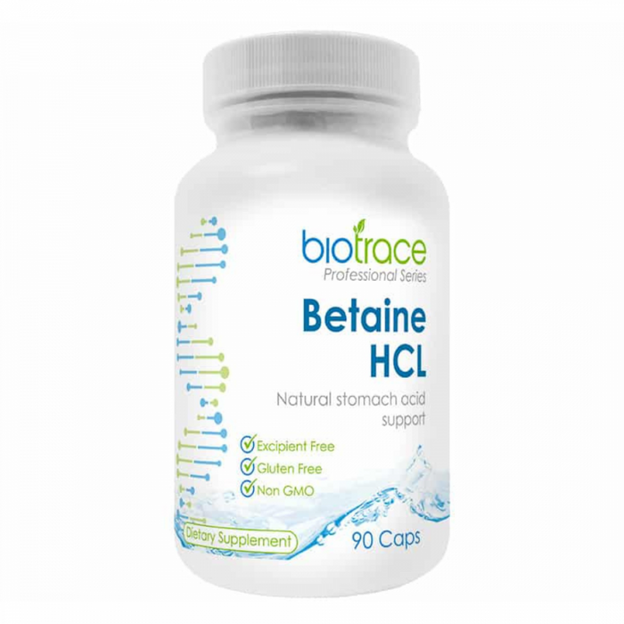 BioTrace Betaine HCL 90caps - The Health Shop