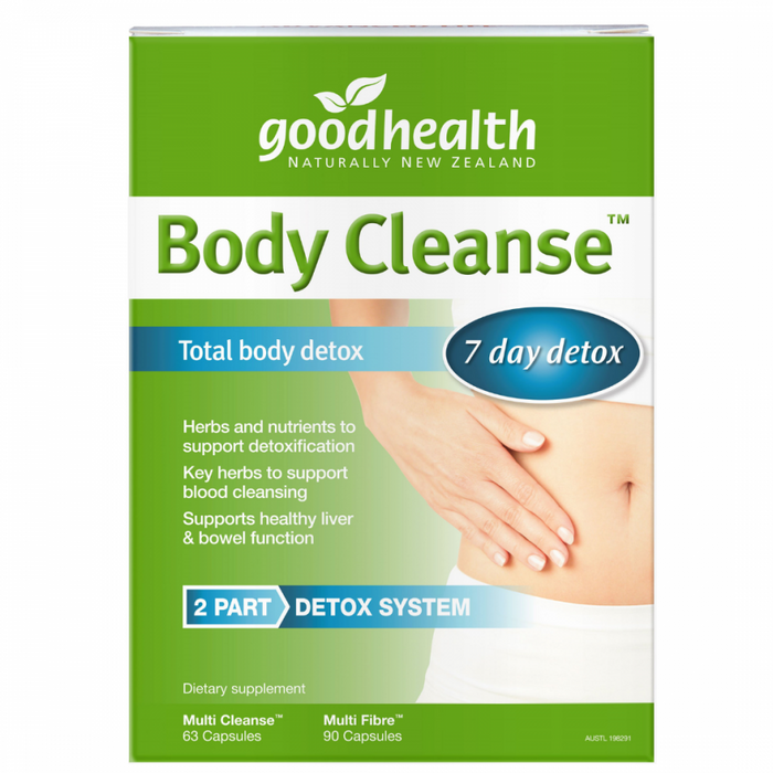 Goodhealth Body Cleanse Detox 2-part system - The Health Shop