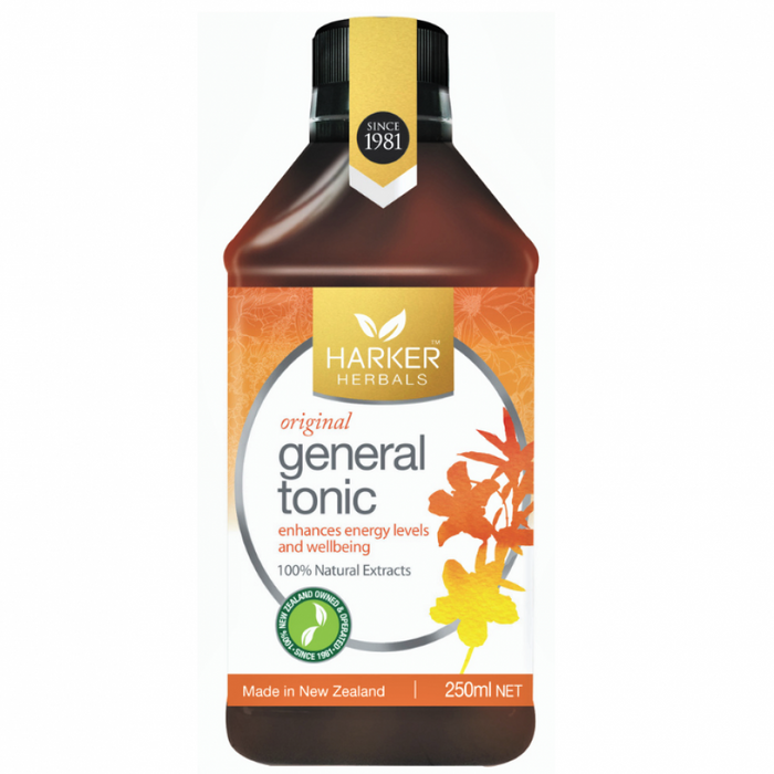 Harker Herbals General Tonic (566) 250ml - The Health Shop