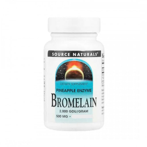 Source Naturals Bromelain 500mg 30caps - The Health Shop