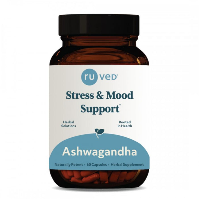 ruved Ashwagandha - Stress & Mood Support 60caps - The Health Shop