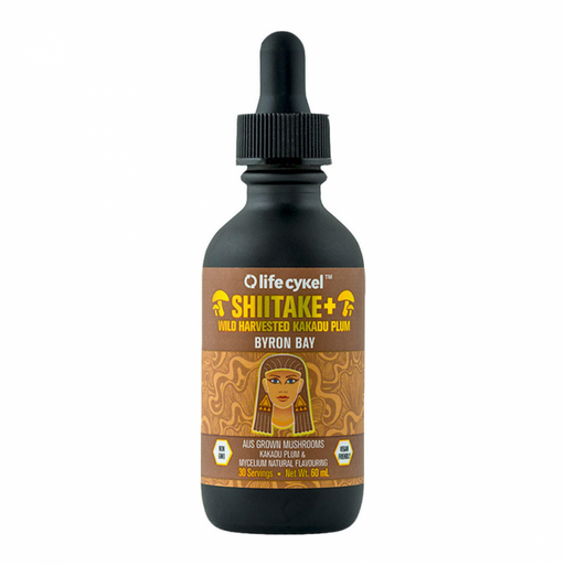 Life Cykel Shiitake Mushroom Liquid Extract 60ml - The Health Shop