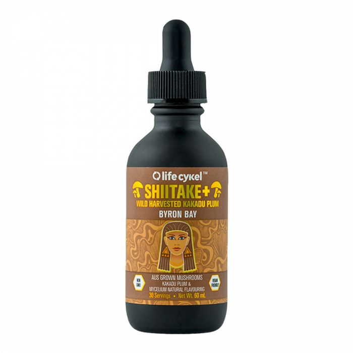 Life Cykel Shiitake Mushroom Liquid Extract 60ml - The Health Shop