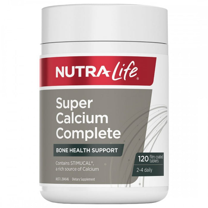 Nutra-Life Super Calcium Complete 120tabs - The Health Shop