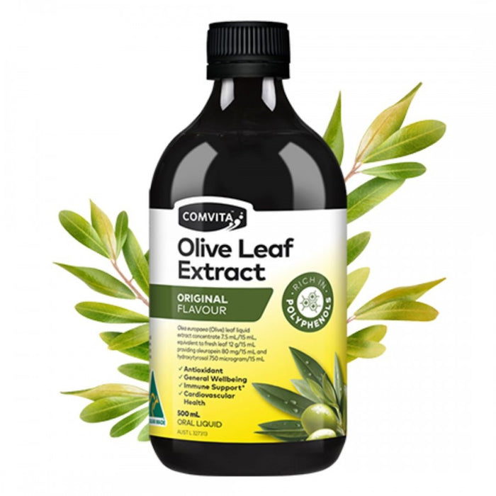 Comvita Olive Leaf Extract, Original 500ml - The Health Shop