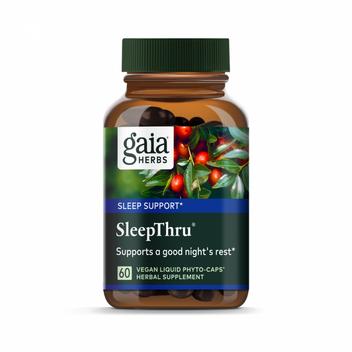 Gaia Herbs SleepThru 60vcaps - The Health Shop