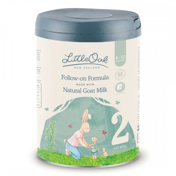 LittleOak Natural Goat Milk Follow-on Formula 800g - The Health Shop