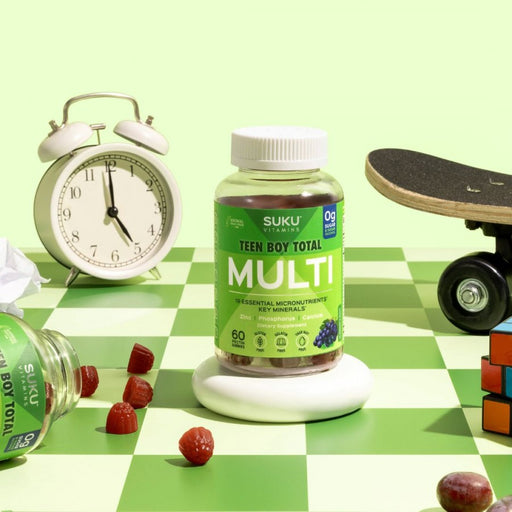 SUKU Vitamins Teen Boy Total Multi 60 Gummies - The Health Shop