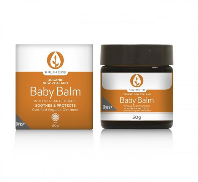 Kiwiherb Organic Baby Balm 50g - The Health Shop