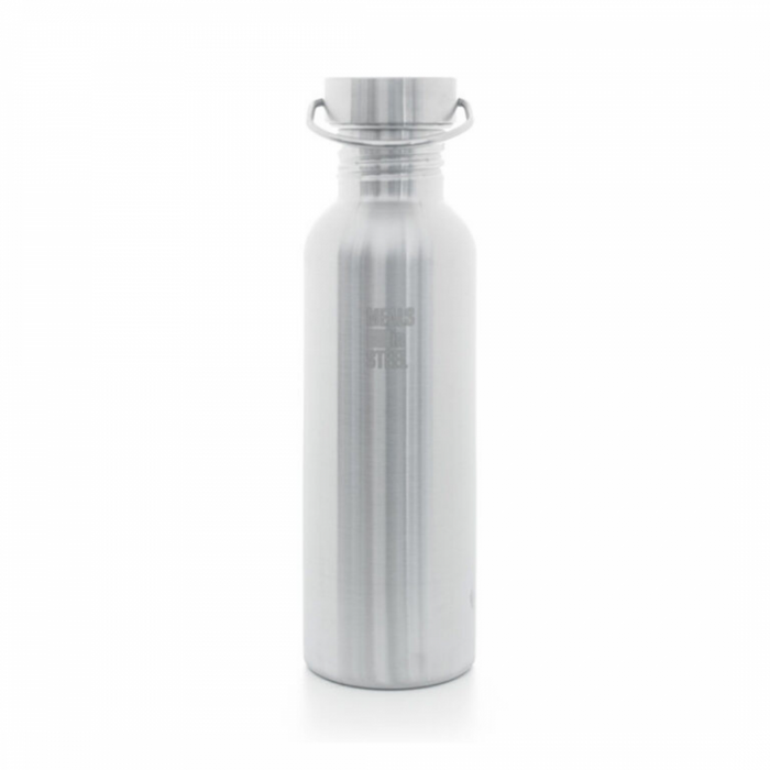 Meals In Steel Drink Bottle 750ml, Single Layer - The Health Shop