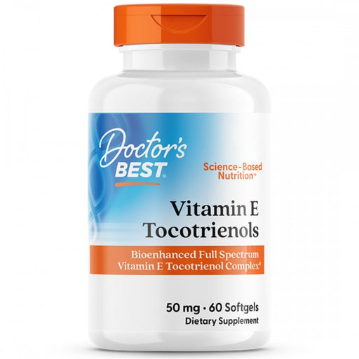 Doctor's Best Vitamin E Tocotrienols 50mg 60 softgels - The Health Shop