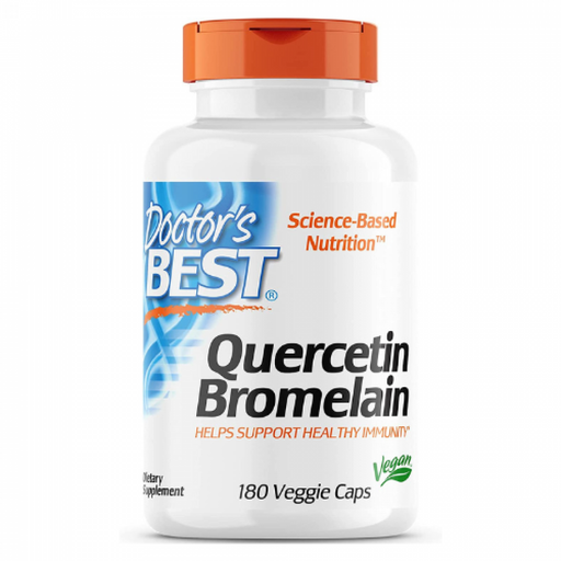 Doctor's Best Quercetin Bromelain 180vcaps - The Health Shop