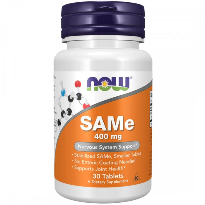 NOW SAMe 400mg 30tabs - The Health Shop