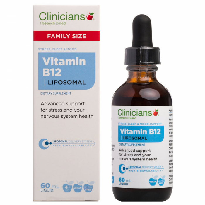 Clinicians Vitamin B12 Liposomal 48ml - The Health Shop