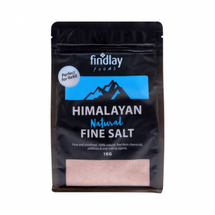 Findlay Foods Himalayan Fine Salt 1kg - The Health Shop