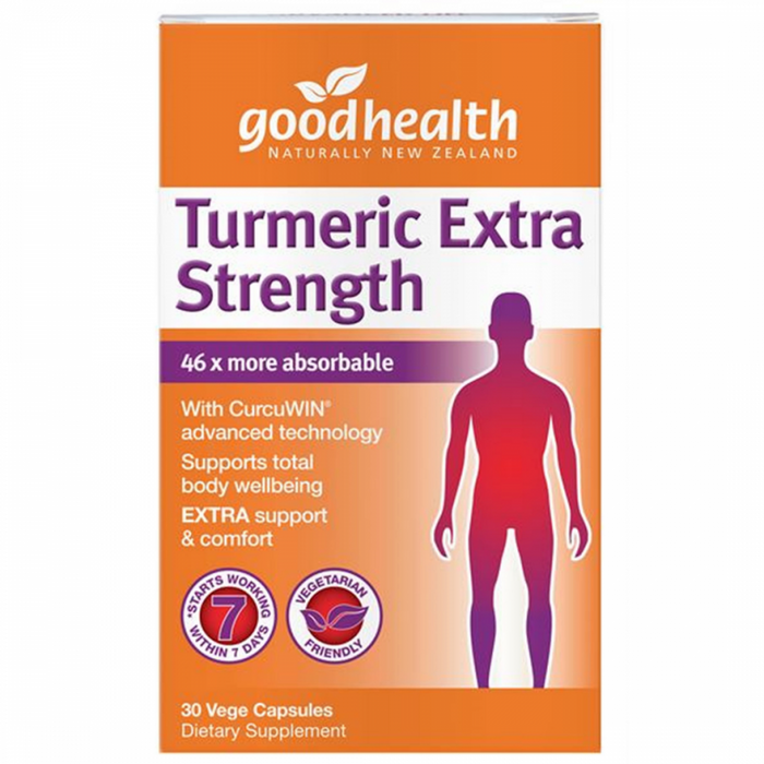 Goodhealth Turmeric Extra Strength 30caps - The Health Shop