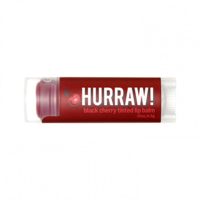 HURRAW! Black Cherry Tinted Lip Balm - The Health Shop