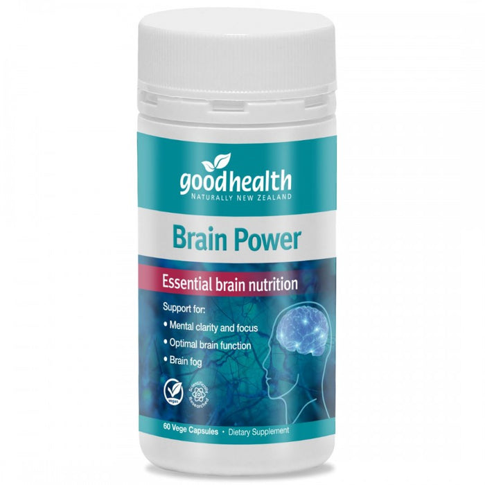 Goodhealth Brain Power 60caps - The Health Shop