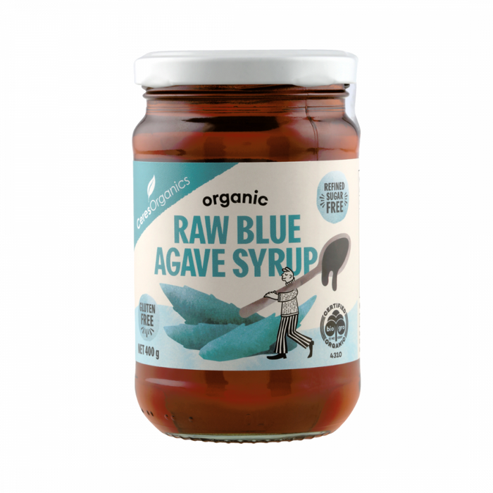 Ceres Organics Organic Raw Blue Agave Syrup 400g - The Health Shop