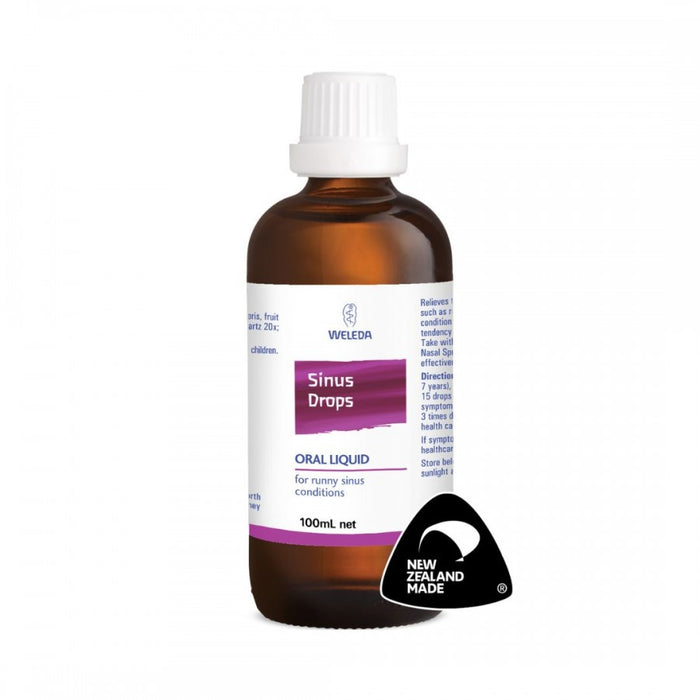 Weleda Sinus Drops 100ml - The Health Shop