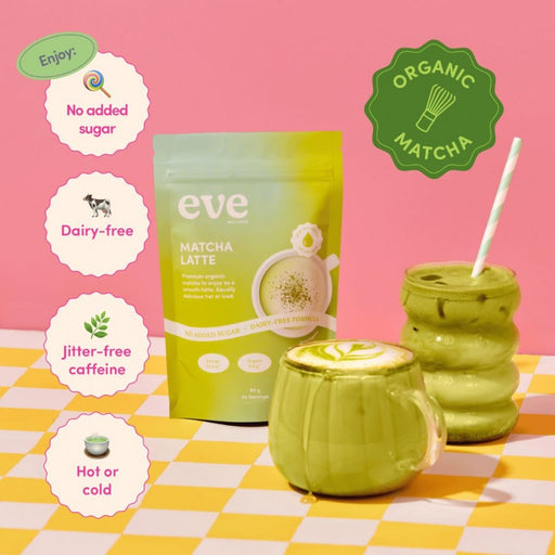 Eve Wellness Matcha Latte 96g - The Health Shop
