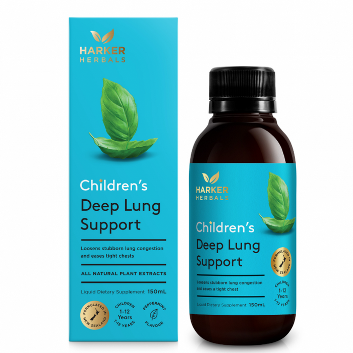 Harker Herbals Children's Deep Lung Support 150ml - The Health Shop