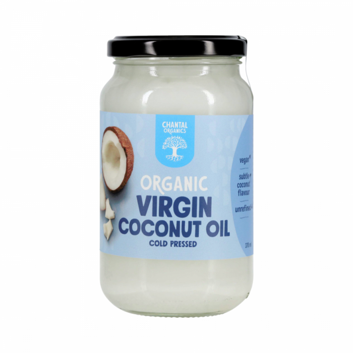 Chantal Organics Organic Virgin Coconut Oil 370ml - The Health Shop
