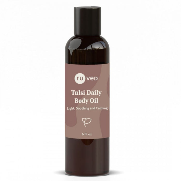 ruved Tulsi Daily Body Oil 177ml - The Health Shop