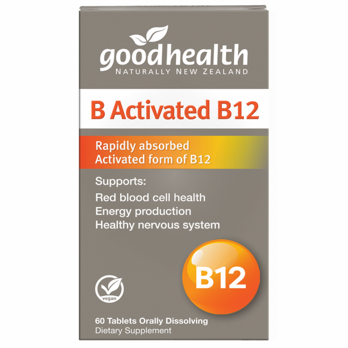Goodhealth B Activated B12 60 sublinguals - The Health Shop
