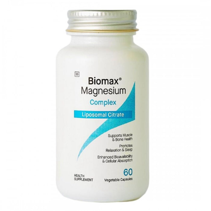 Coyne Healthcare Biomax Magnesium Complex Liposomal 60vcaps - The Health Shop