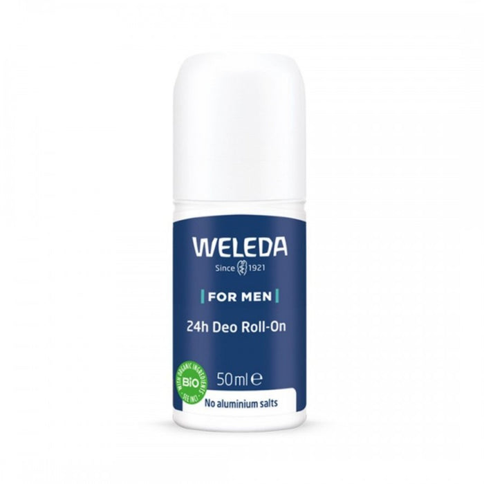 Weleda For Men 24h Roll-On Deodorant 50ml - The Health Shop