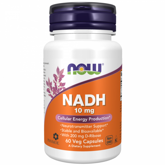 NOW NADH 10mg 60vcaps - The Health Shop