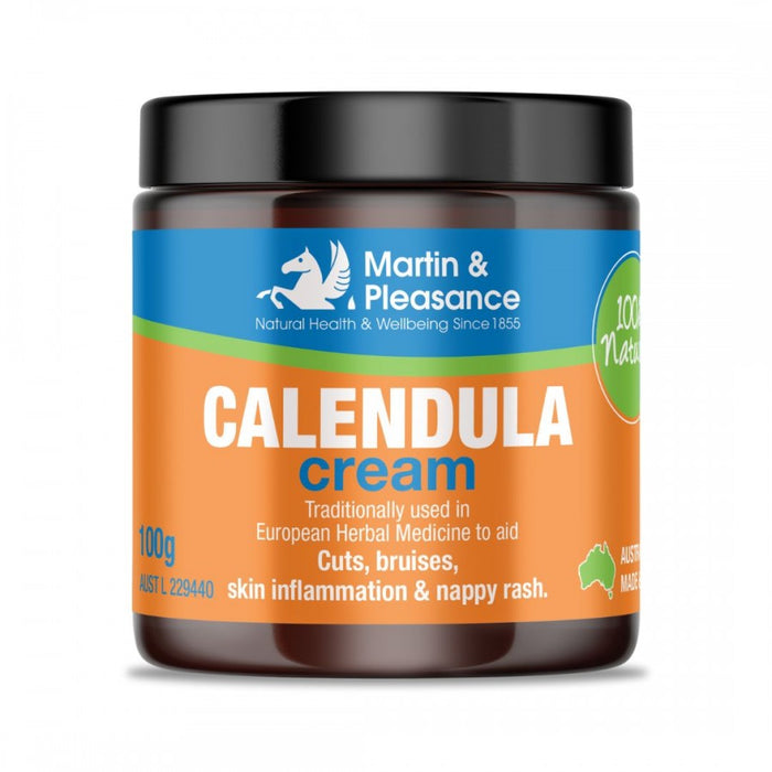 Martin & Pleasance Natural Calendula Cream 100g - The Health Shop