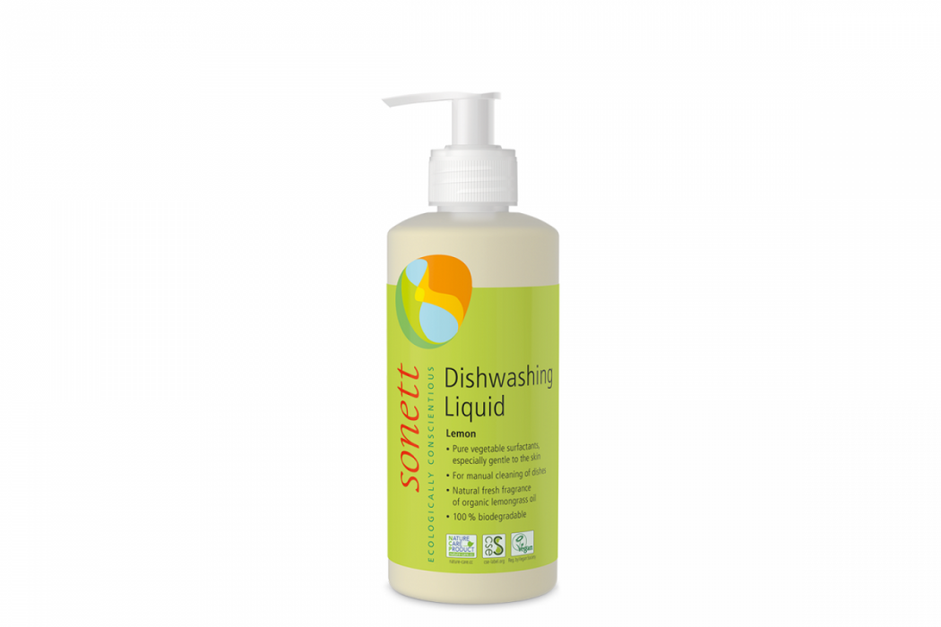 Sonett Dishwashing Liquid Lemon 300ml - The Health Shop
