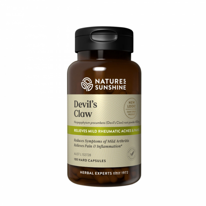 Nature's Sunshine Devil's Claw 100vegcaps - The Health Shop
