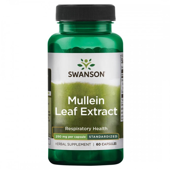 Swanson Mullein Leaf Extract 250mg 60caps - The Health Shop