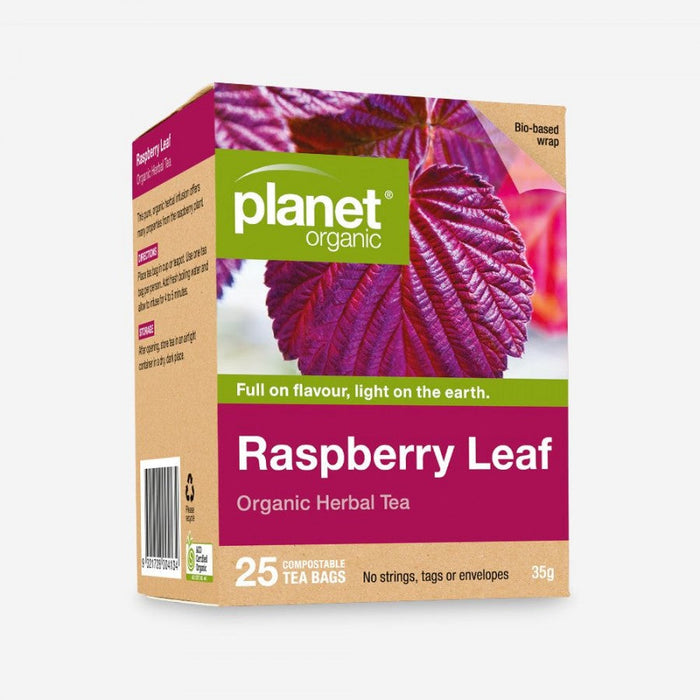 Planet Organic Raspberry Leaf Tea 25 bags - The Health Shop